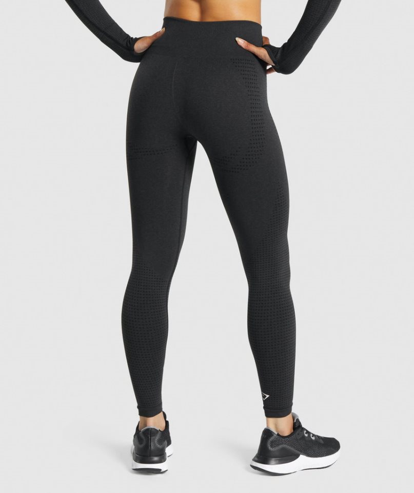 Women's Gymshark Vital Seamless 2.0 Leggings Black | CA A6N037